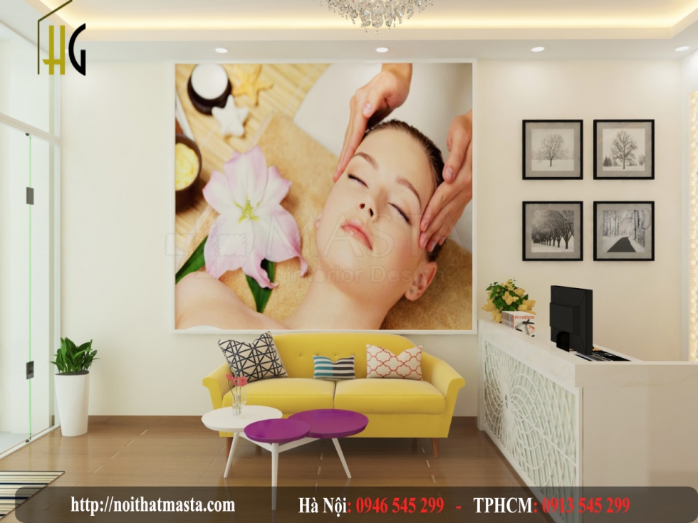Mẫu thiết kế Spa đẹp và sang trọng 